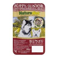 Naturediet Natural Dog Food for Puppy/Junior With Vegetables & Rice