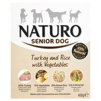 Naturo Senior Dog Turkey and Rice with Vegetable 400g