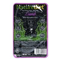 Naturediet Dog Food Lamb with Vegetables and Rice Tray 390g