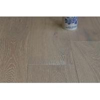 Natural Engineered Flooring Oak Brushed White UV Oiled Two 18/4mm 125mm 300-1500mm