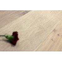 Natural Engineered Flooring Oak Click Brushed White UV Oiled 14/3mm By 190mm By 1900mm