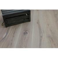 Natural Engineered Flooring Oak Click Milan White Brushed UV Oiled 14/3mm By 190mm By 1900mm