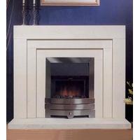 Napoli Limestone Fireplace, from Portman Stone.