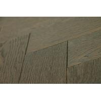 Natural Engineered Flooring Oak Herringbone Black Tea Brushed UV Oiled 15/4mm By 90mm By 630mm