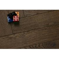 Natural Engineered Flooring Oak Herringbone Coffee Brushed UV Oiled 15/4mm By 90mm By 630mm