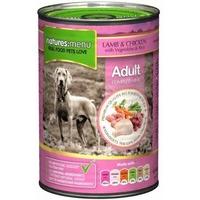 Natures Menu 12 x 400g Cans of Lamb & Chicken with Vegetables & Rice Dog Food