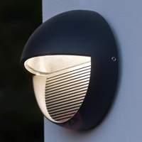 nala led exterior wall light with power leds anth