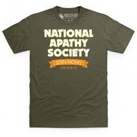 National Apathy Society T Shirt