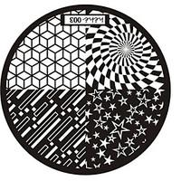 nail art stamp stamping image template plate hehe series no3