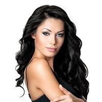 Natural Wave Photo Color #1B Length Hair Wigs