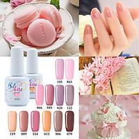 nail polish uv gel 15ml 1picec glitters uv color gel soak off long las ...