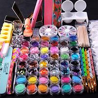 Nail Decorations Fine Metal Glitter Nail Strip 2000pc/bag Mixed Rhinestone for Nail Tips Tooks Kit Cuticle Pusher Nail