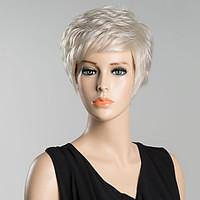 Natural Short Straight Human Hair wigs for Women