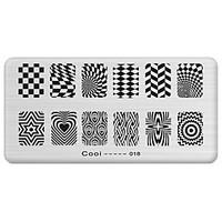 Nail Art Stamp Stamping Image Template Plate Cool Series