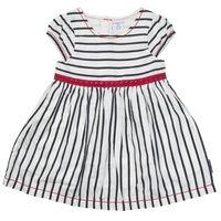 Nautical Stripe Baby Dress - White quality kids boys girls