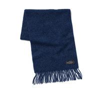 navy cashmere scarf in gift box savile row