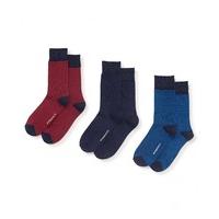 navy red blue stripe and plain 3 pack sock 4346 savile row