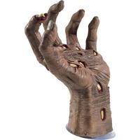 Natural Zombie Hand Prop Latex Rotting With Suction Attachment