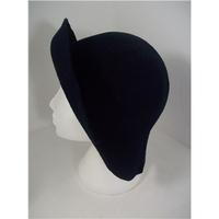 Navy Felt Hat