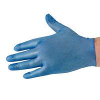 National Abrasives National Abrasives Disposable Vinyl Unpowdered Gloves  Blue (M)