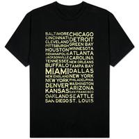 National Football League Cities Vintage Style