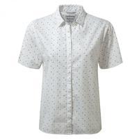 Natalie Short Sleeved Shirt Optic White Combo