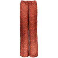 Nancy Dee Aura Rose Print Drawstring Trousers