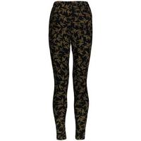 Nancy Dee Pearl Bird Print Leggings