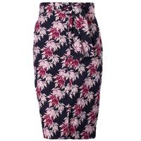 nancy dee sophie falling leaves pencil skirt