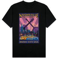 Nashville; Tennessee - Skyline at Night