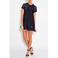 Navy Blue Swing Dress