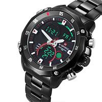 naviforce mens military sport fashion watch japanese quartz analog dig ...