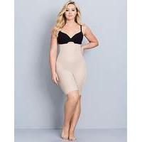 Naomi&Nicole Hi Waist Thigh Slimmer Wht