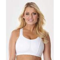 Naturally Close Black White Sports Bra