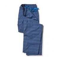 Navy Blue Large Check Loungepant XXL - Savile Row