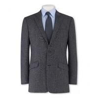 navy grey herringbone classic fit sports jacket 46 regular savile row