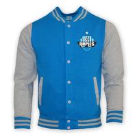 napoli college baseball jacket sky blue