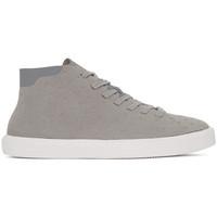 Native Shoes Monaco Mid Non Perf Trainer Grey men\'s Shoes (High-top Trainers) in grey