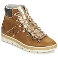 napapijri lykke womens mid boots in brown