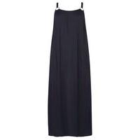 navy blue strappy ring maxi dress navy