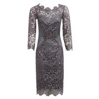 Nataliya Couture Isabella Dress in Silver