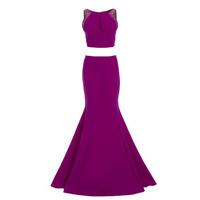 Nataliya Couture Claudia Dress in Magenta