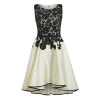 Nataliya Couture Chloe Dress in Black and Cream