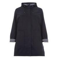 navy cotton a line mac navy