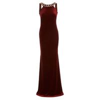Nataliya Couture Monica Dress in Burgundy