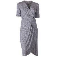 Nancy Dee Elizabeth Waves Wrap Dress