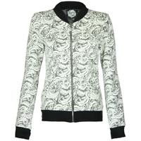 Nancy Dee Luna Floral Motif Bomber Jacket