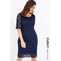 Navy Bodycon Dress