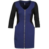 naf naf epolette womens dress in blue