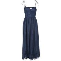 Naf Naf LAJAYA women\'s Long Dress in blue